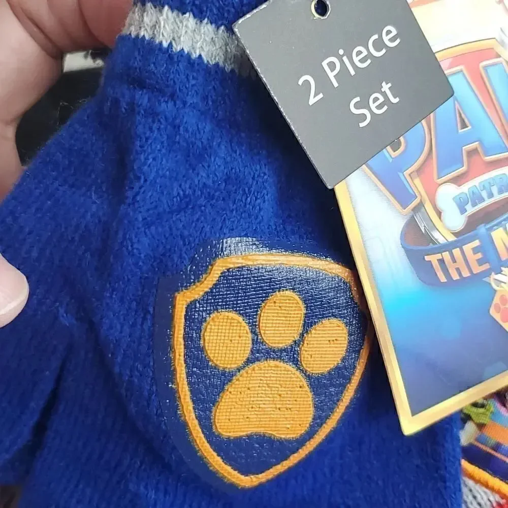 Berkshire Little Kids Paw Patrol Hat & Gloves Set